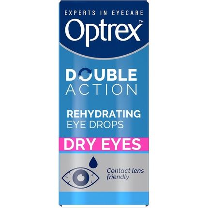 Optrex Double Action Rehydrating Eye Drops For Dry Eyes