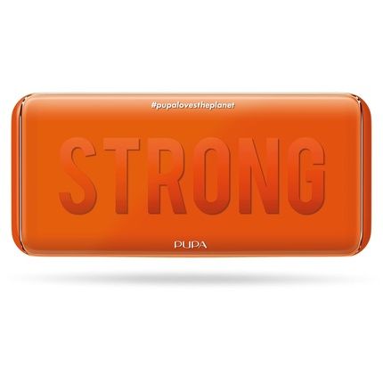 Pupa Strong Cosmetic Bag 004 Orange Face And Eye Palette 12G