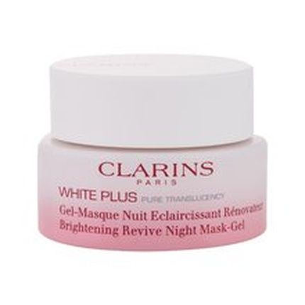 Clarins White Plus Brightening Revive Night Maskgel 50Ml Facial Mask For Women
