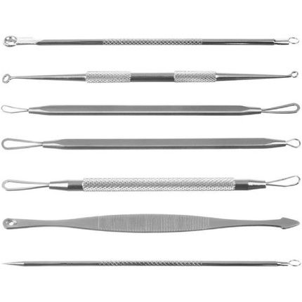 Kit Of 7 Facial Cleansing Tools For Blackhead, Comedone, And Pimple Removal - Image 3