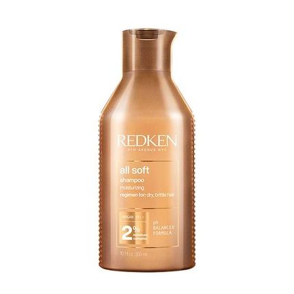 Redken All Soft Shampoo Soothing Shampoo For Dry And Brittle Hair 300Ml - Image 3