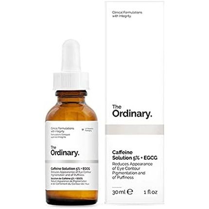 The Ordinary Original Caffeine Solution 5% + Egcg 30Ml For Dark Circles And Puffy Eyes