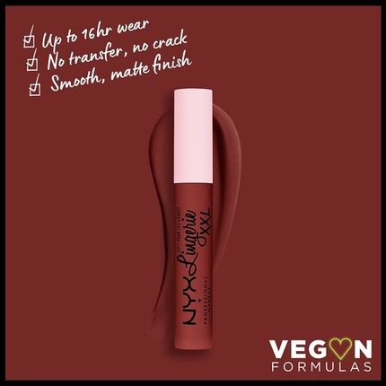 Nyx Professional Makeup Lip Lingerie Xxl Matte Liquid Lipstick