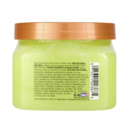 Tree Hut Shea Body Scrub Rainbow Sherbet & Peach Sorbet 18 Oz - Image 3
