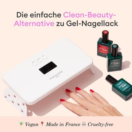 Manucurist New Green Flash Slim Gel Nail Polish Kit With 36W Led Nail Lamp