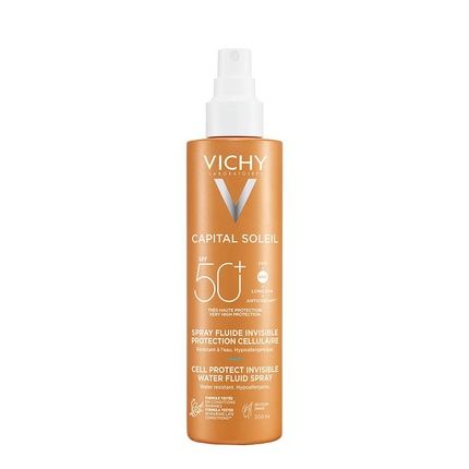Vichy Capital Soleil Solar Derm Science Spray Spf 50 200 Ml Waterproof Body Spray - Image 4