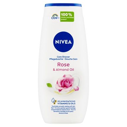 Nivea Care & Roses Care Shower Gel