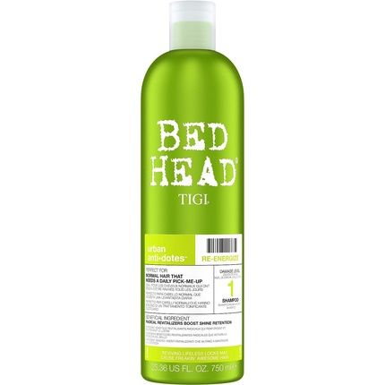 Bed Head Urban Anti-Dotes Re-Energize Shampoo 750Ml By Tigi
