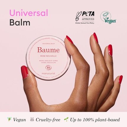 Manucurist Natural Nourishing Balm Cosmos Organic Multipurpose Skincare