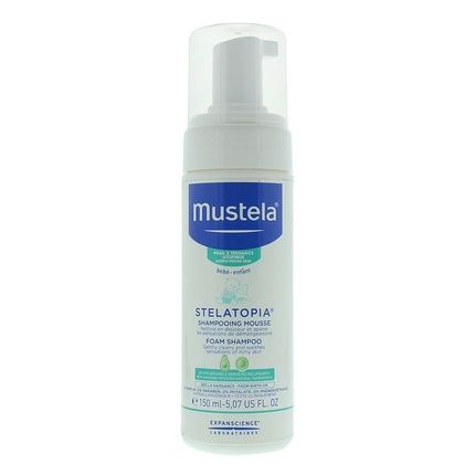 Mustela Stelatopia Foam Shampoo 150Ml Soothing Shampoo For Children With Extremely Dry And Atopic Skin - Image 4