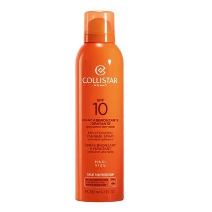 Collistar Moisturizing Tanning Spray Spf10 - 200Ml
