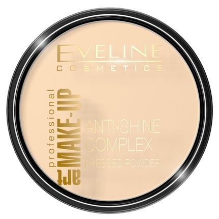 Eveline Art Make-Up Anti-Shine Complex Pressed Powder - 30 Ivory, 14G