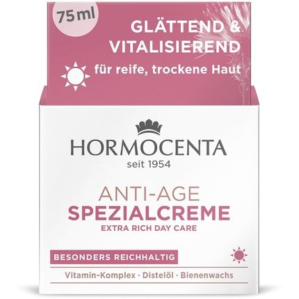 Hormocenta Anti-Age Special Cream 75Ml - Vitalizing Anti-Age Care With Vitamin Complex, Beeswax, And Safflower Oil - Image 3
