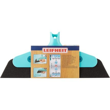 Leifheit Foam Broom Classic 34 Cm, Ideal For Allergy Sufferers With Sloping