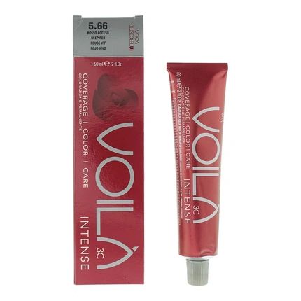 Intercosmo Voila 3C Intense 5.66 Deep Red Hair Colour For Women