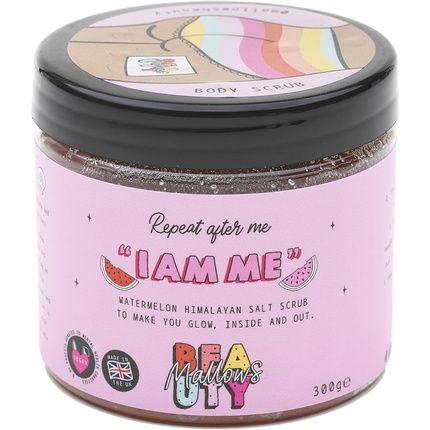 Mallows Beauty Watermelon Pink Himalayan Body Scrub Exfoliating
