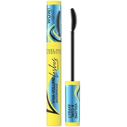 Eveline Cosmetics Viva Full Lashes Waterproof Volumizing Mascara - Long Lasting