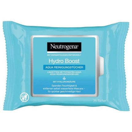 Neutrogena Hydro Boost Cleansing Wipes 25 Count