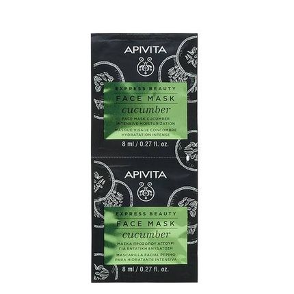 Apivita Express Beauty Intensive Hydrating Cucumber Mask 2X8Ml