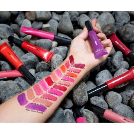 L'Oreal Infallible Lip Paint Lacquer 105 Red Fiction 8Ml