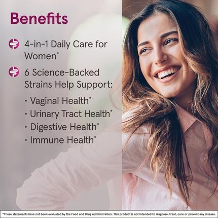 Jarrow Formulas Fem-Dophilus Advanced Probiotics 10 Billion Cfu With 6 Strains - Image 3