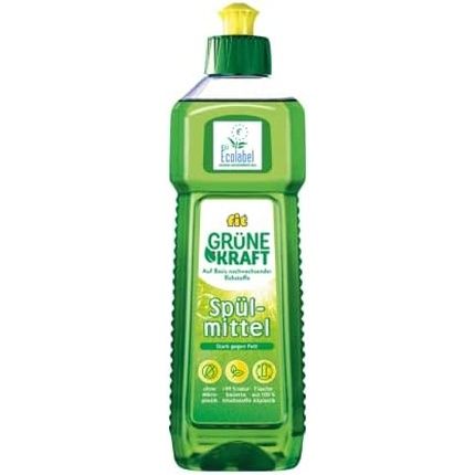 Fit Grune Kraft Washing Up Liquid From Plant-Based Raw Materials 500 Ml