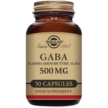 Solgar Gaba 50 Vegetable Capsules