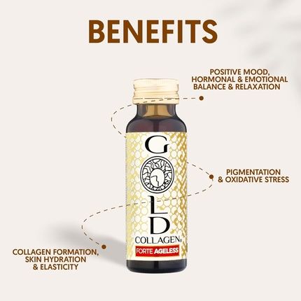 Gold Collagen Forte Ageless Anti-Wrinkle Collagen Supplements For Women And Men - Image 3