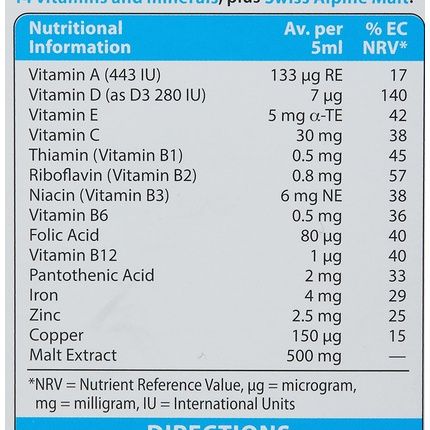 Vitabiotics Wellbaby Infant Liquid 150Ml