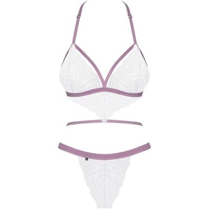Obsessive Teddy Lilyanne Body White Violet L/Xl L-Xl Multicolor - Image 3
