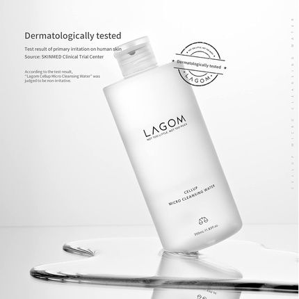 Lagom Cellup Micro Cleansing Water Natural Micellar Fermented Face Wash