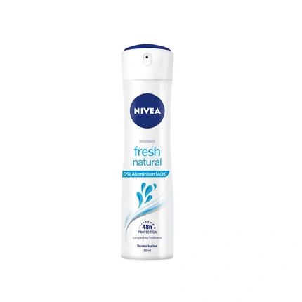 Nivea Fresh Natural 0 Aluminum Deodorant Spray 150Ml