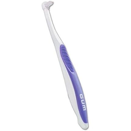 Gum End Tuft Toothbrush Extra Small Head For Hard-To-Reach Areas Soft Dental Brush For Adults 1 Count - Image 3