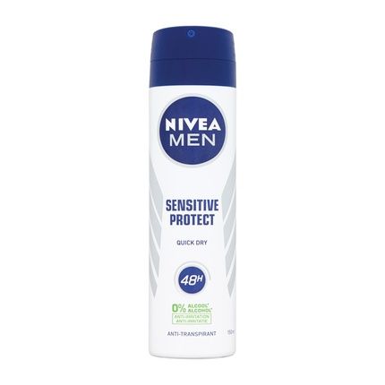 Nivea Men Deodorant Spray Sensitive Gentle And Effective Protection