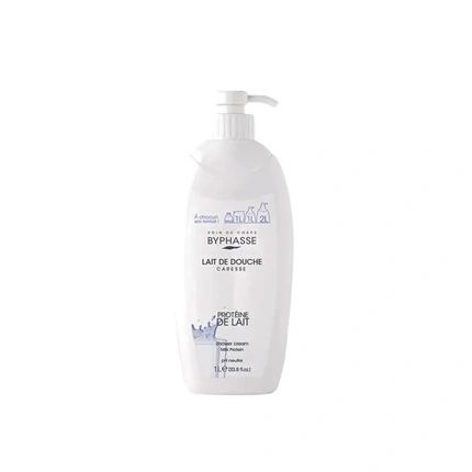 Byphasse Caresse Milk Protein Shower Cream 1L