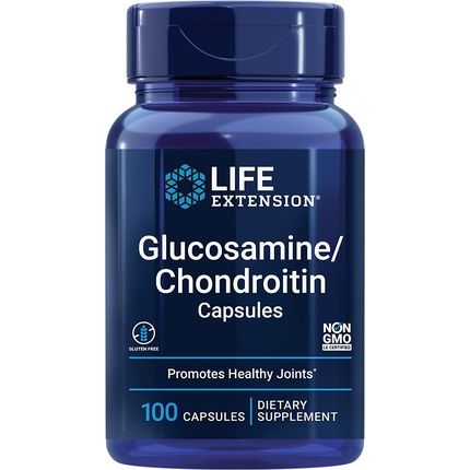 Life Extension Glucosamine/Chondroitin Capsules Joint Health Supplement 100 Capsules