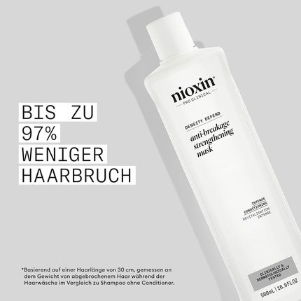 Nioxin Density Defend Anti-Breakage Strengthening Hair Mask With Vitamin C 150Ml - Image 3