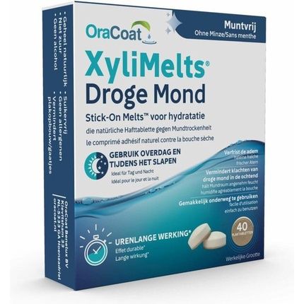 Xylimelts - Mint Free | For Dry Mouth