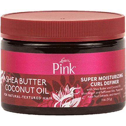 Luster'S Pink Shea Butter Coconut Oil Super Moisturizing Curl Definer 11Oz
