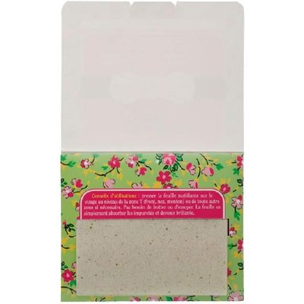 Lady Green Voile De Perfection Mattifying Tea Green Blotting Papers 50 Sheets