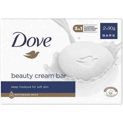 Dove Original Beauty Bar Aloe Vera 90G - Pack Of 2