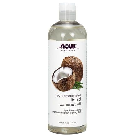 Now Foods Liquid Pure Fractionated Coconut Oil 473 Ml