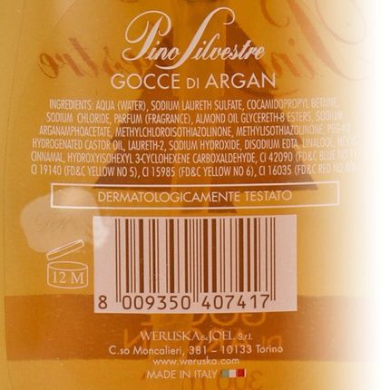 Pino Silvestre Drops Of Argan Liquid Soap 300Ml - Image 3