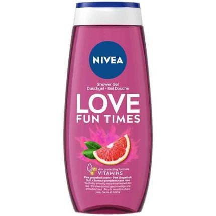 Nivea Love Fun Times Pink Grapefruit Shower Gel 250Ml