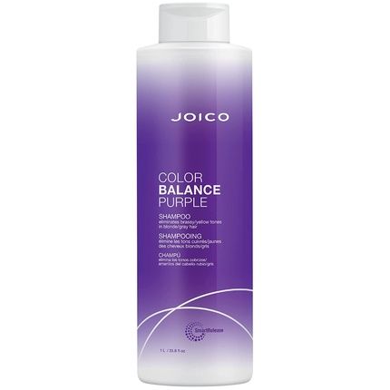 Joico Color Balance Purple Shampoo For Cool Blonde Or Gray Hair 33.8Oz