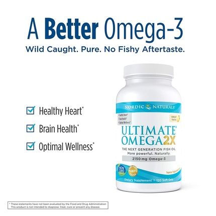 Nordic Naturals Ultimate Omega 2X 2150Mg Lemon Softgels