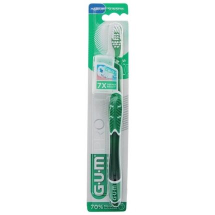 Medium-Hard Technique Pro Toothbrush For Gentle Deep Cleaning