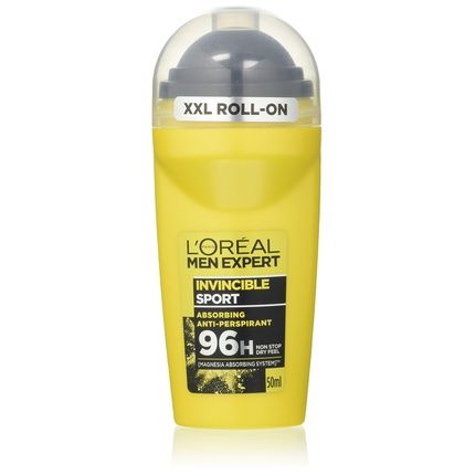 L'Oral Paris Men Expert Roll On Invincible Sport Effective Deodorant For Men 50Ml