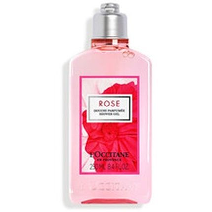 L'Occitane Rose Shower Gel 250Ml Floral Scented Vegan & 99% Readily Biodegradable Luxury Clean Beauty Bodycare For All Skin Types