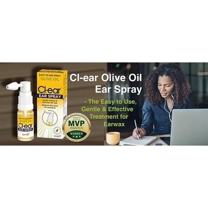 Cl-Ear Olive Oil Ear Spray For Ear Wax Removal 10Ml